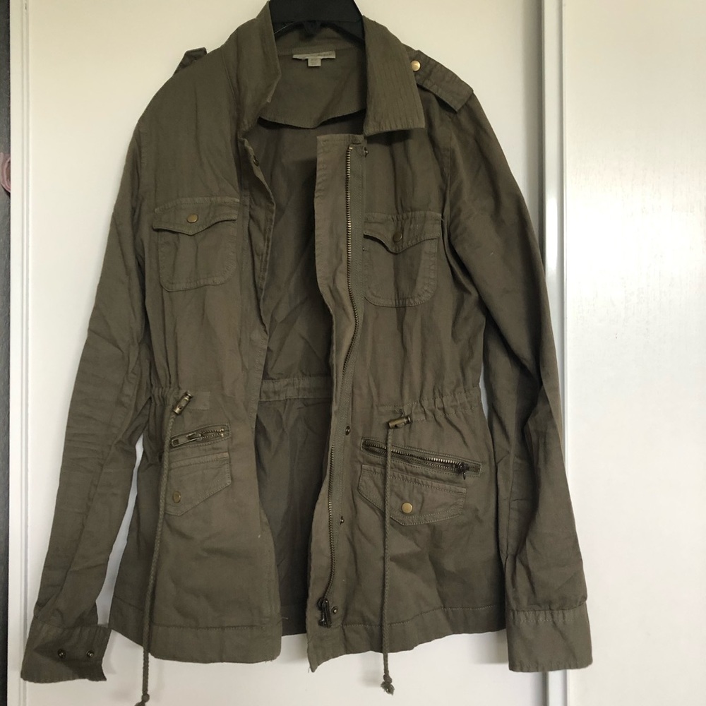 Army green jacket